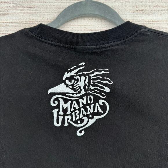Depeche Mode Mano Urbana Short Sleeve T-Shirt Adult 2XL Black Blue - Picture 4 of 8